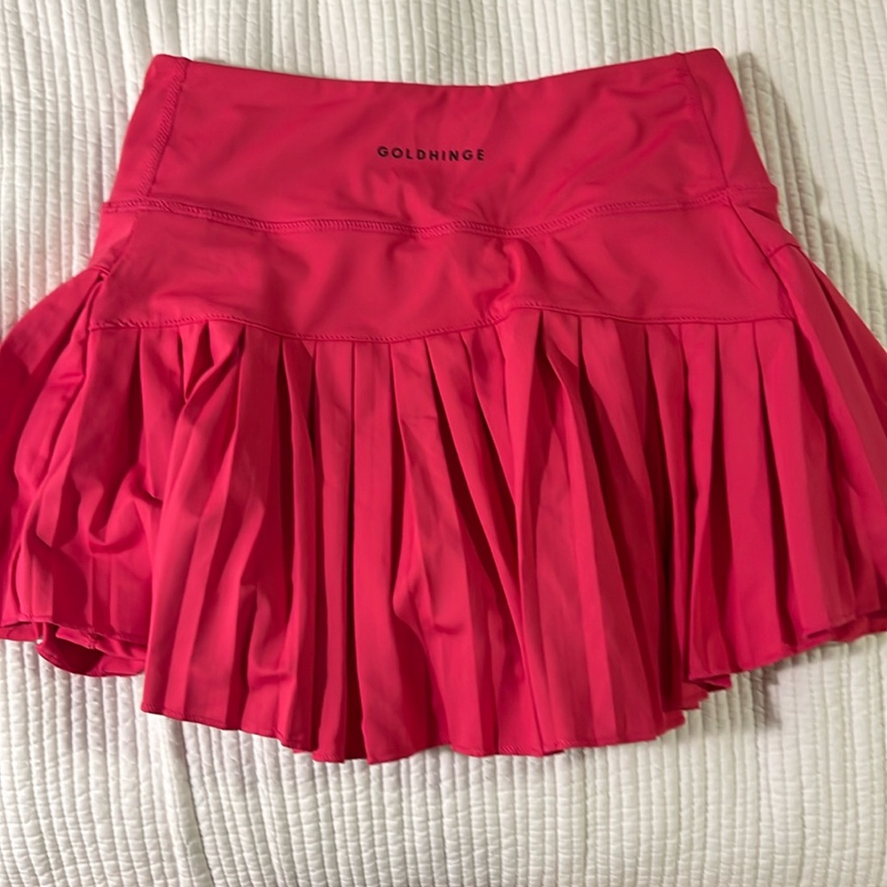 size small gold hinge skirt